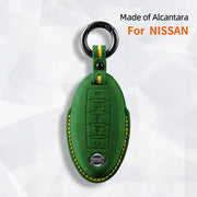 Nissan Schlüsselhülle — Offizielle Alcántara® | Patrol, Navara, Frontier & More