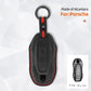 Porsche Key Fob Cover — Official Alcántara® | Taycan, Panamera, Boxster & More