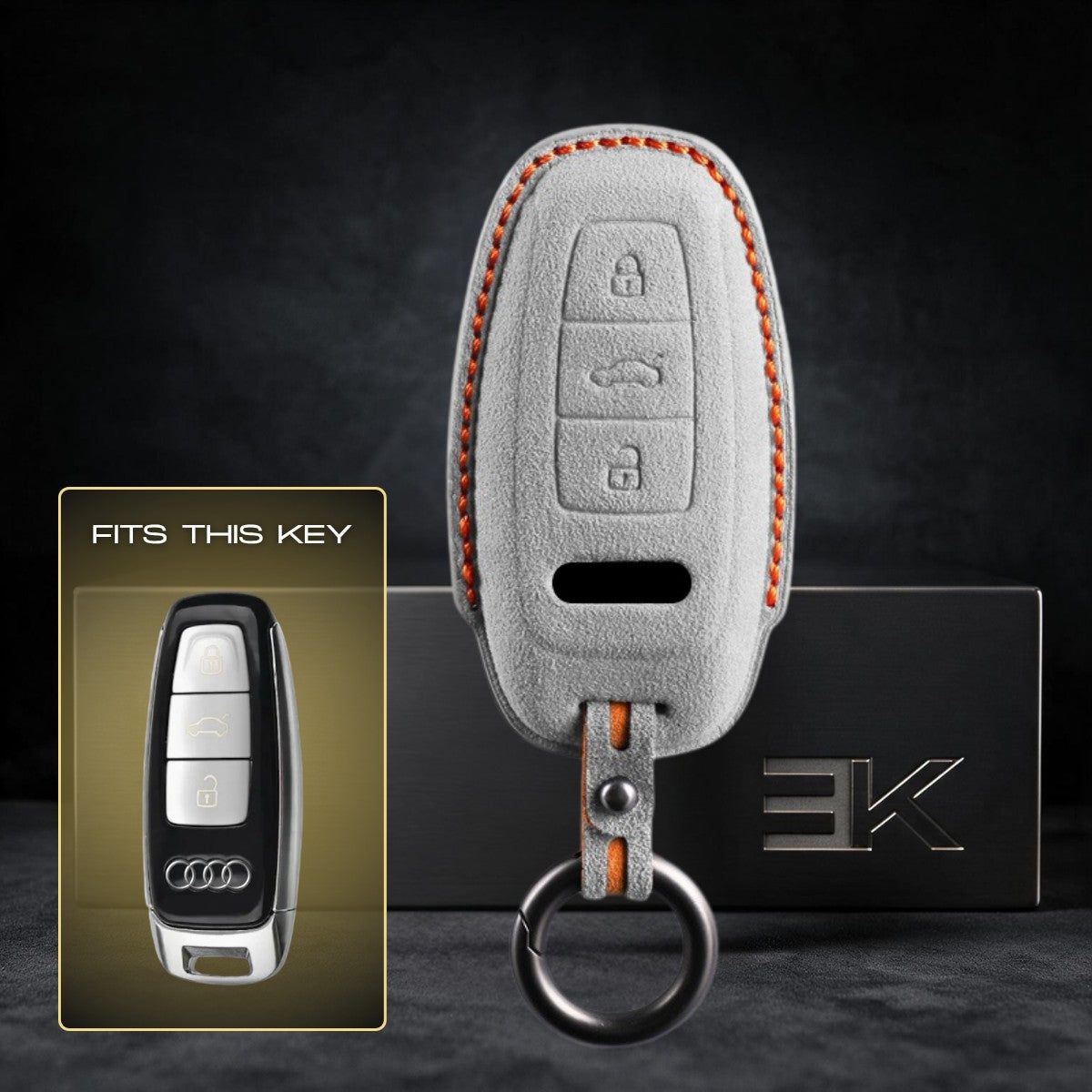 Audi Key Fob Cover — Official Alcántara® | A6, A7, Q7, Q8 & More