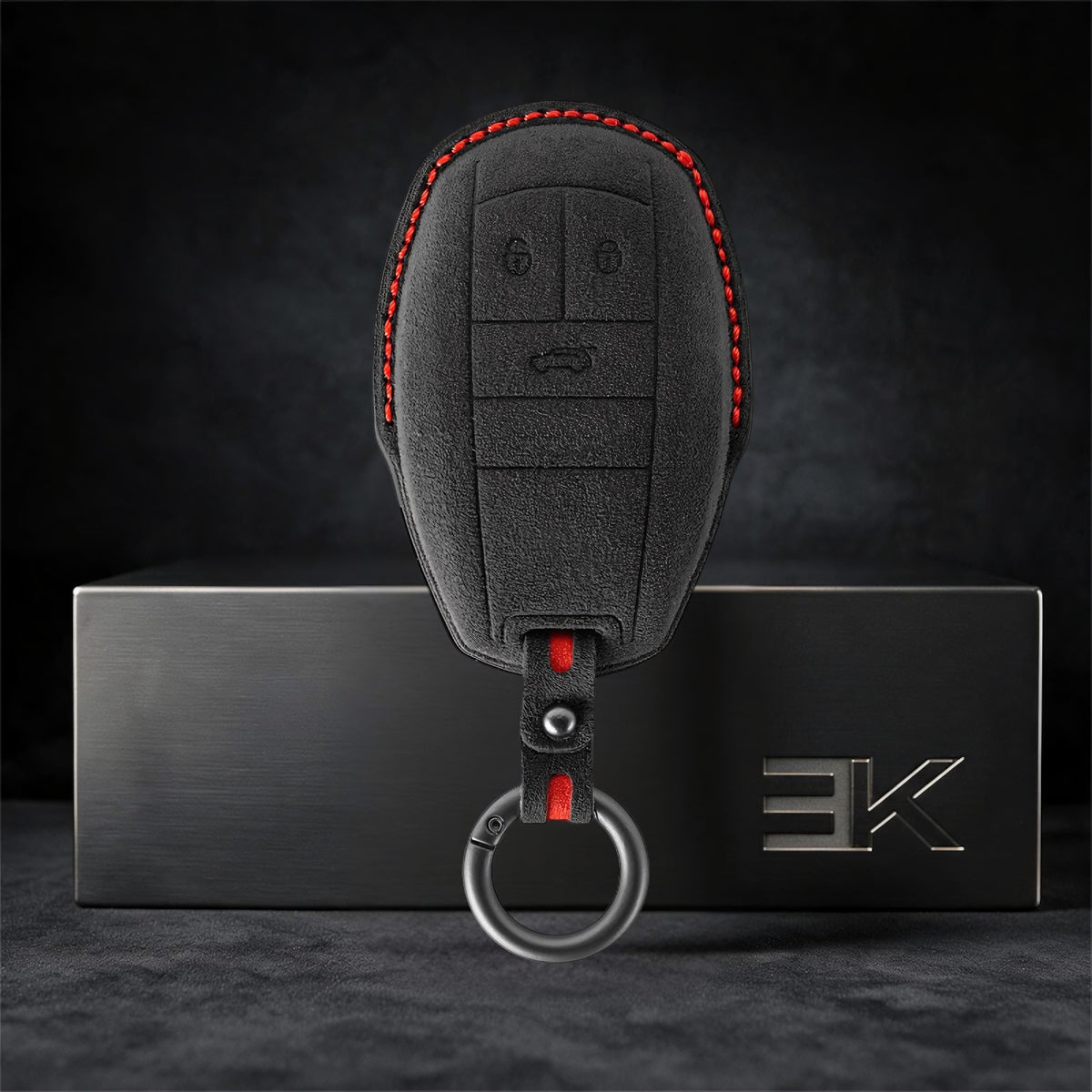 Bentley Key Fob Cover — Official Alcántara® | Bentayga, Mulsanne & More (3 Buttons)
