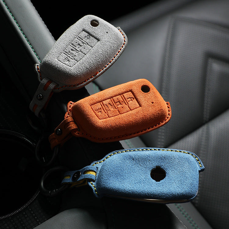 Nissan Key Fob Cover — Official Alcántara® | Pulsar, Primera, Cedric & More