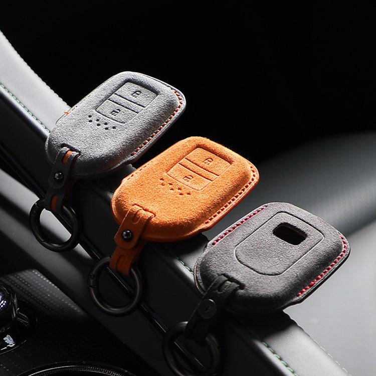 Honda Key Fob Cover — Official Alcántara® | N-Box, Freed, Stepwgn & More