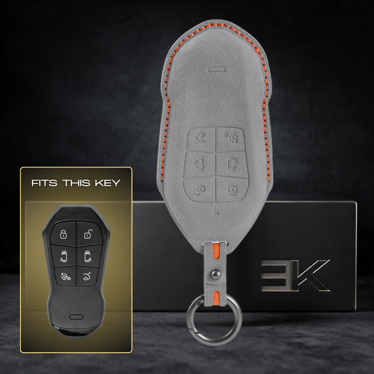 XPeng Key Fob Cover — Official Alcántara® | G9 Pro, G6 Ultra, P7i & More