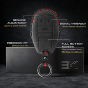 Bentley Key Fob Cover — Official Alcántara® | Bentayga, Mulsanne & More (3 Buttons)