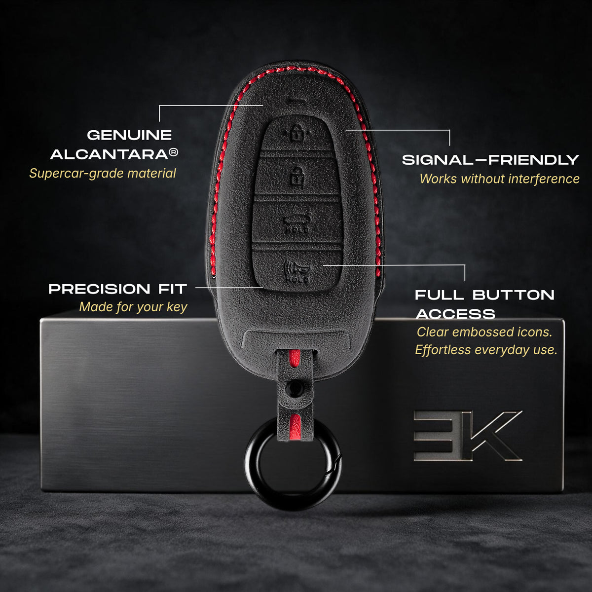 Etui Hyundai — Oficjalna Alcántara® | Creta, Venue, i20 & More
