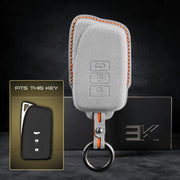Lexus Key Fob Cover — Official Alcántara® | ES, RX, NX & More (2 Buttons)