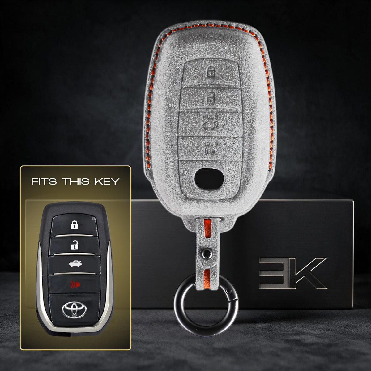 Toyota Key Fob Cover — Official Alcántara® | C-HR, C-HR GR Sport, Hybrid & More