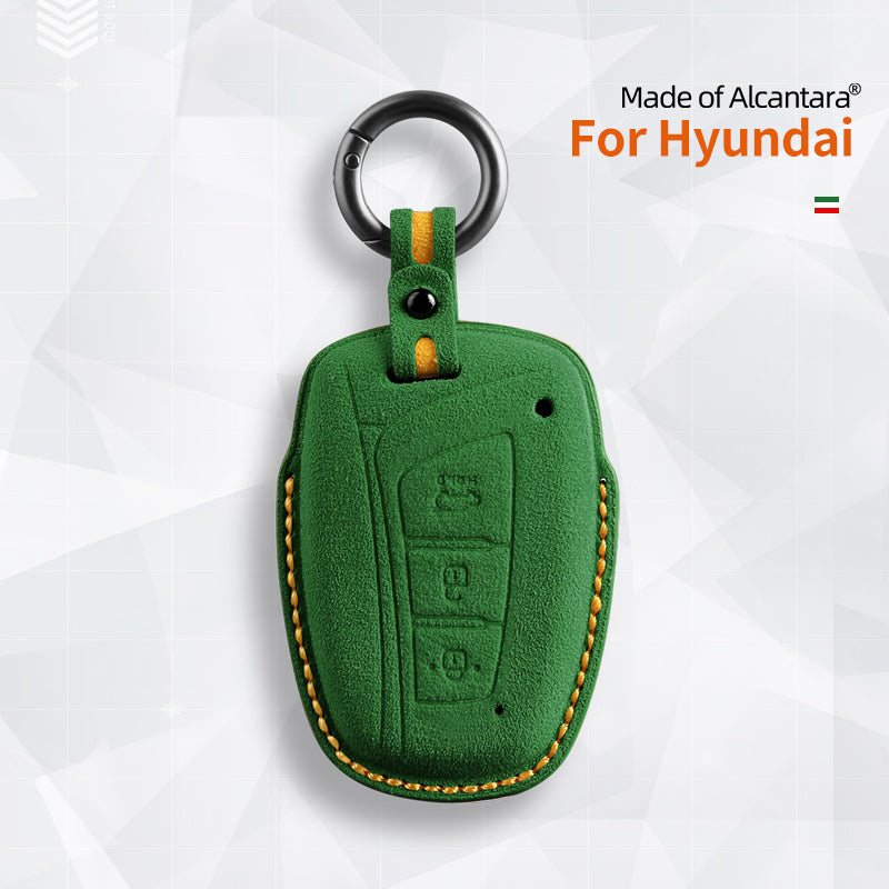 Hyundai & Genesis Key Fob Cover — Official Alcántara® | Kona, Venue, GV70 & More