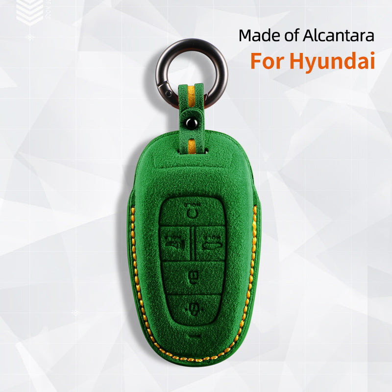 Hyundai Key Fob Cover — Official Alcántara® | Ioniq 5N, Santa Cruz, Venue & More