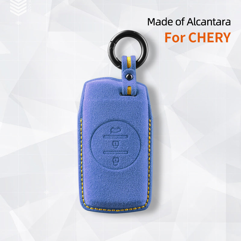 Chery Sleutelhoes — Officieel Alcántara® | Tiggo 8 Pro, Omoda 5, Tiggo 7 & More