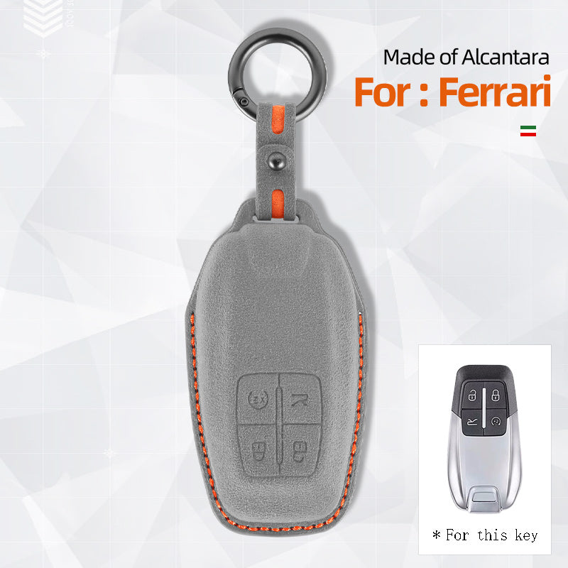 غطاء مفتاح Ferrari — الكانتارا® الرسمي | 488, SF90, F8 Tributo & More