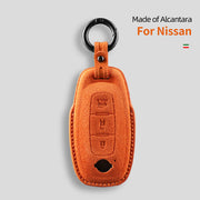 Nissan Key Fob Cover — Official Alcántara® | Terra, Ariya, Leaf & More