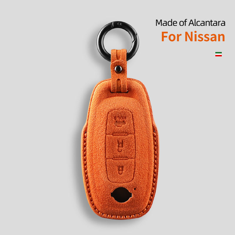 Nissan Key Fob Cover — Official Alcántara® | Terra, Ariya, Leaf & More