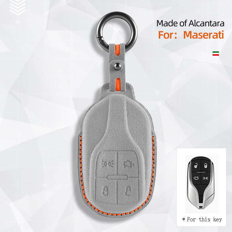 غطاء مفتاح Maserati — الكانتارا® الرسمي | Grecale, GranCabrio, MC20 & More