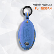 Nissan Schlüsselhülle — Offizielle Alcántara® | Patrol, Navara, Frontier & More