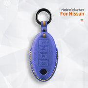Nissan Sleutelhoes — Officieel Alcántara® | Teana, Cefiro, Skyline & More