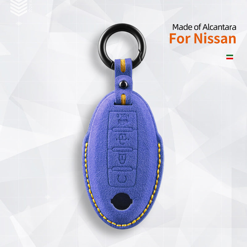 Nissan Sleutelhoes — Officieel Alcántara® | Teana, Cefiro, Skyline & More