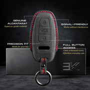 Audi Key Fob Cover — Official Alcántara® | A6, A7, Q7, Q8 & More