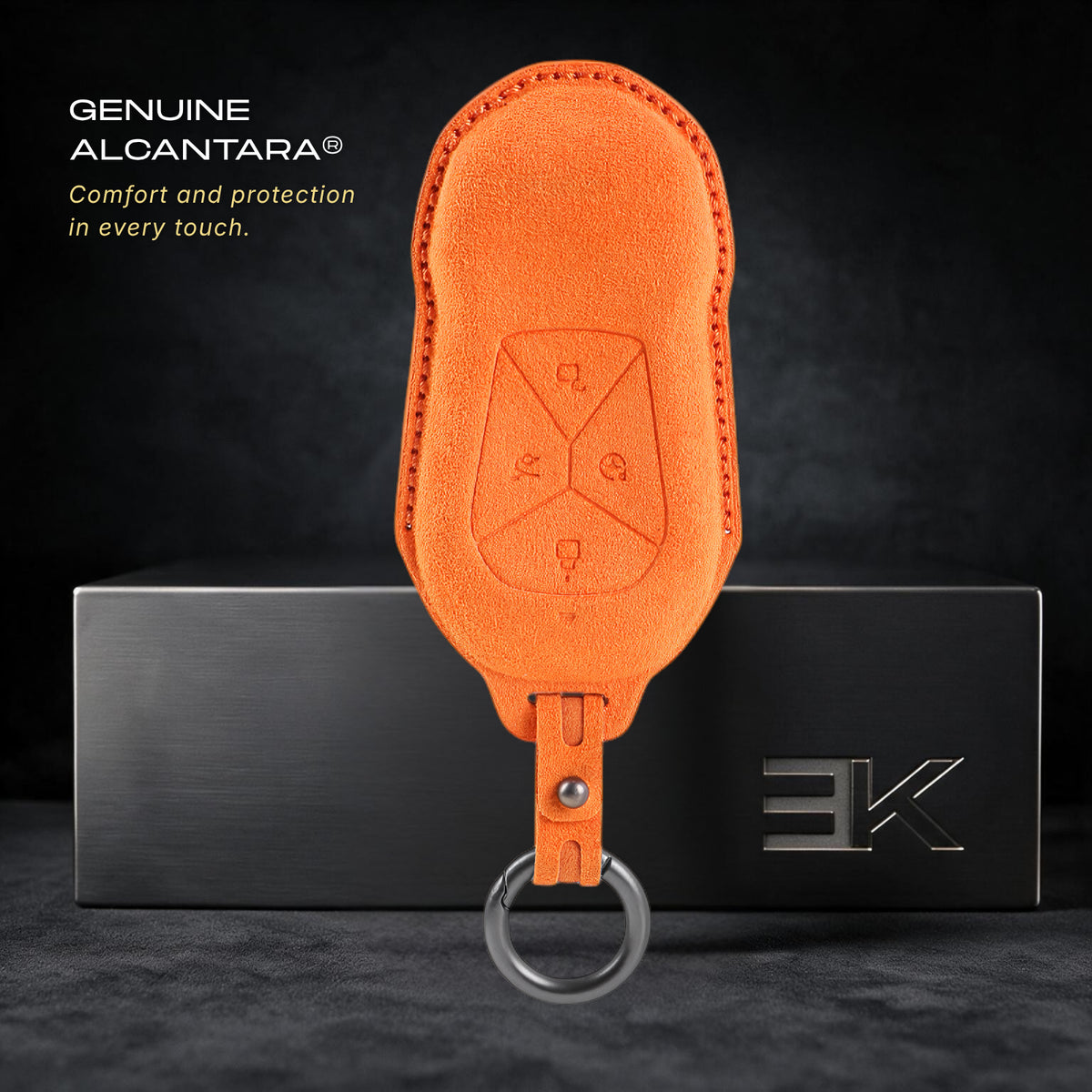 XPeng Key Fob Cover — Official Alcántara® | G3, G3i, X3 Pro & More