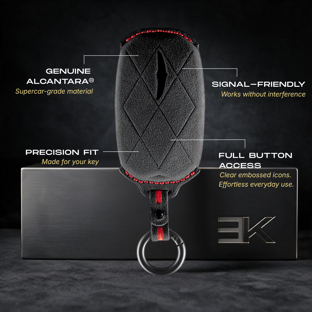 Etui Genesis — Oficjalna Alcántara® | GV60, Electrified G80, Electrified GV70 & More
