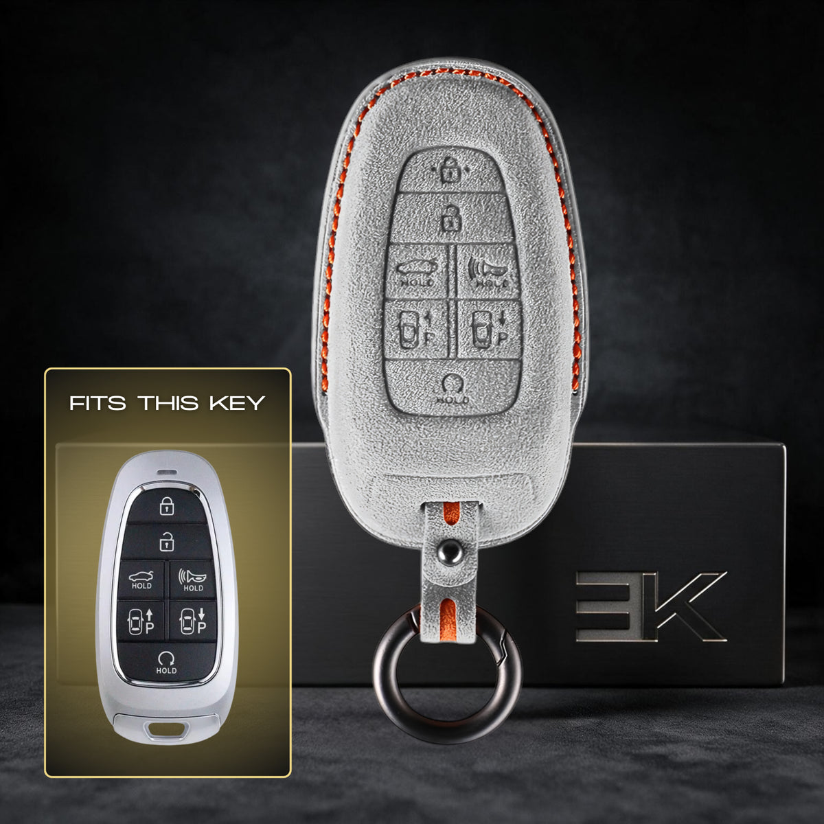 Hyundai Key Fob Cover — Official Alcántara® | Palisade, Santa Fe, Tucson & More
