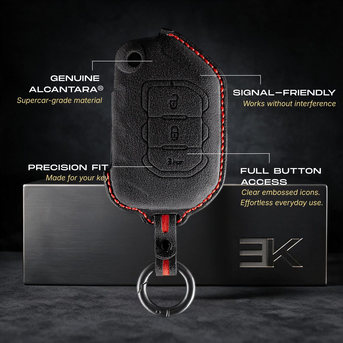 Custodia Jeep — Alcántara® Ufficiale | Grand Cherokee, Wrangler, Cherokee & More