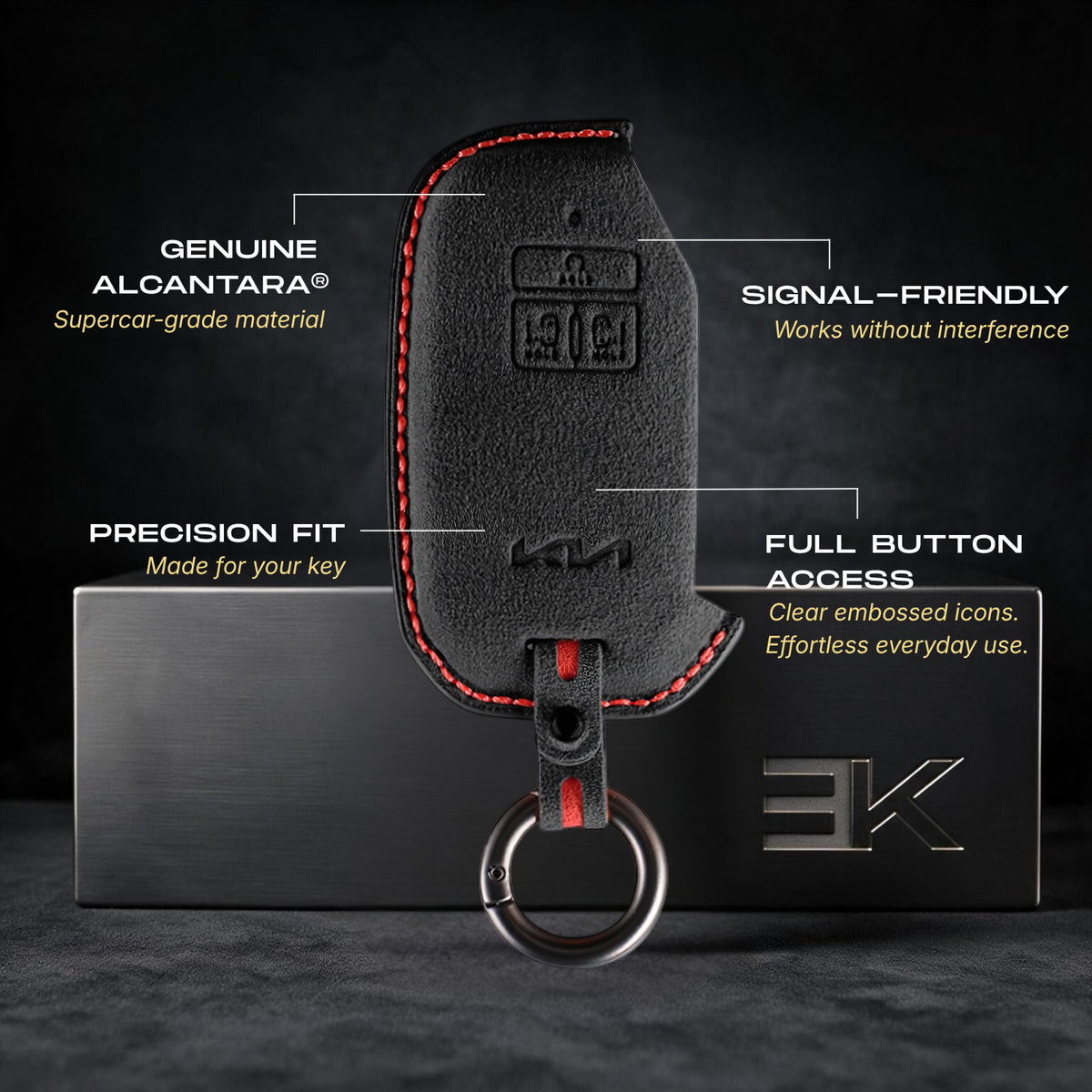 Capa Kia — Alcántara® Oficial | Niro, Soul, Picanto & More