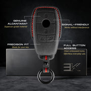 Mercedes Key Fob Cover — Official Alcántara® | GLC, GLE, GLS & More