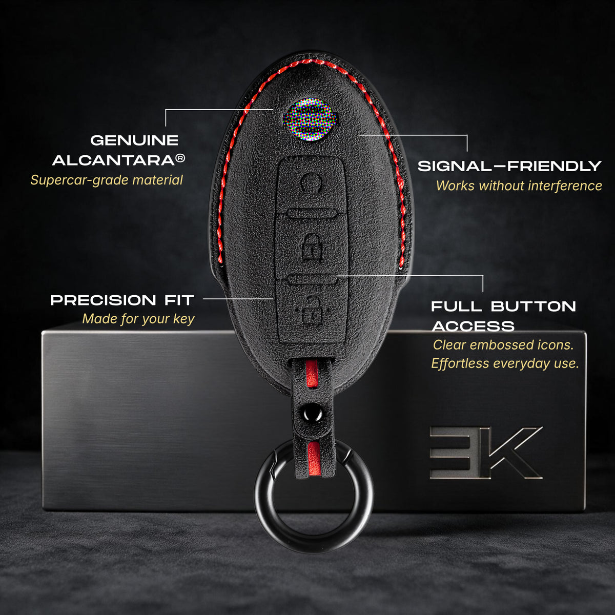Etui Nissan — Oficjalna Alcántara® | Rogue, Pathfinder, Murano & More