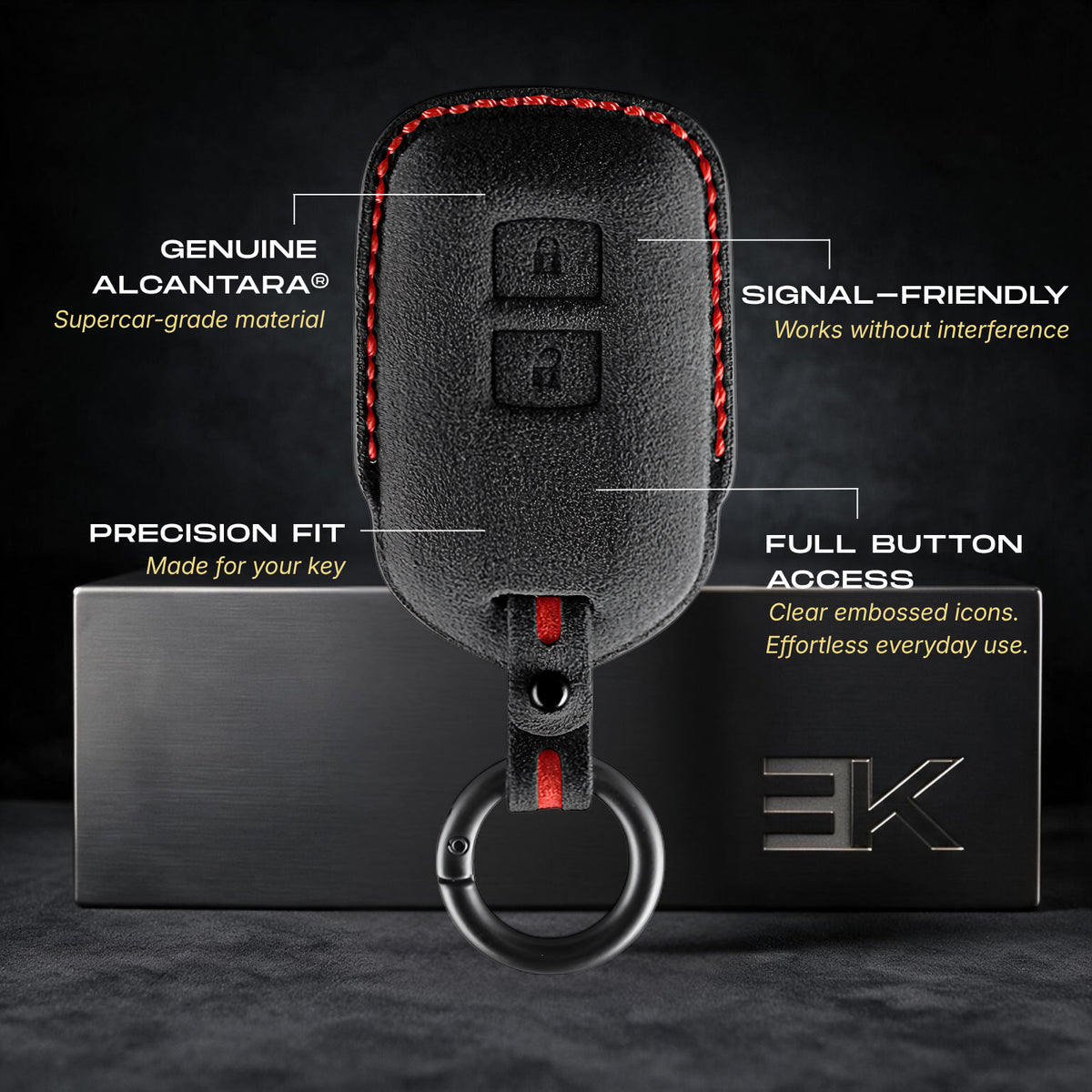 Toyota Key Fob Cover — Official Alcántara® | RAV4, Rush, Raize & More