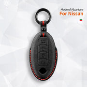 Nissan Sleutelhoes — Officieel Alcántara® | Teana, Cefiro, Skyline & More
