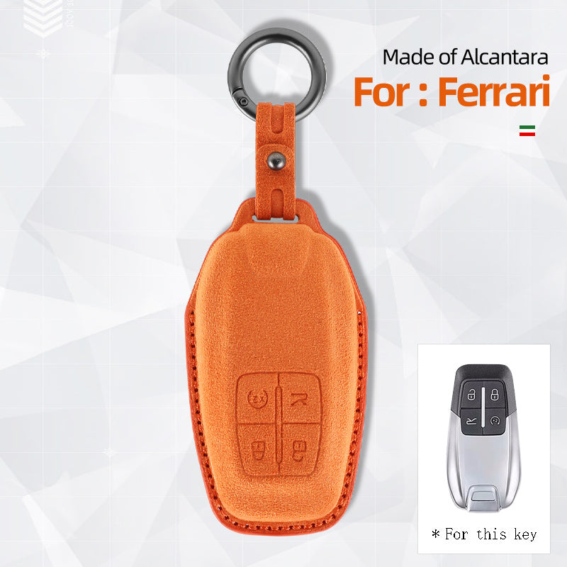 غطاء مفتاح Ferrari — الكانتارا® الرسمي | 488, SF90, F8 Tributo & More