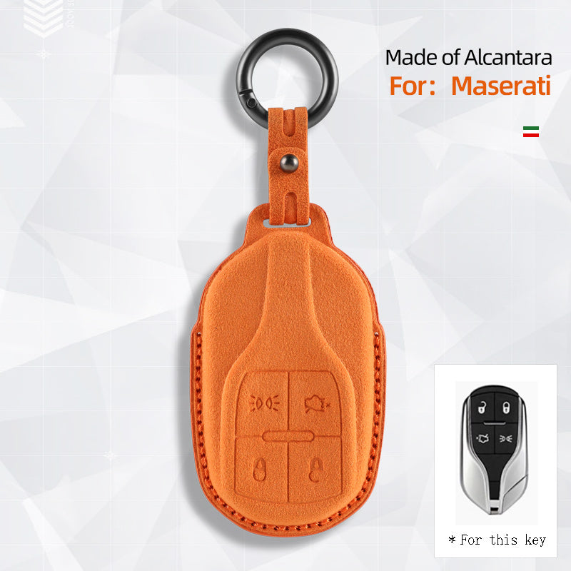 غطاء مفتاح Maserati — الكانتارا® الرسمي | Grecale, GranCabrio, MC20 & More