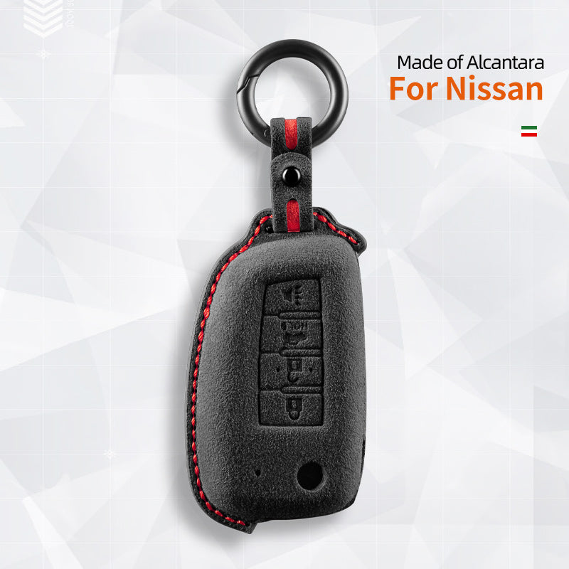 Nissan Key Fob Cover — Official Alcántara® | Pulsar, Primera, Cedric & More