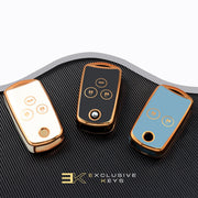 Etui do Honda Civic, Accord, Jazz, CRV, HRV, CRZ, y para Acura TL, TSX, ZDX RSX (3 Buttons)