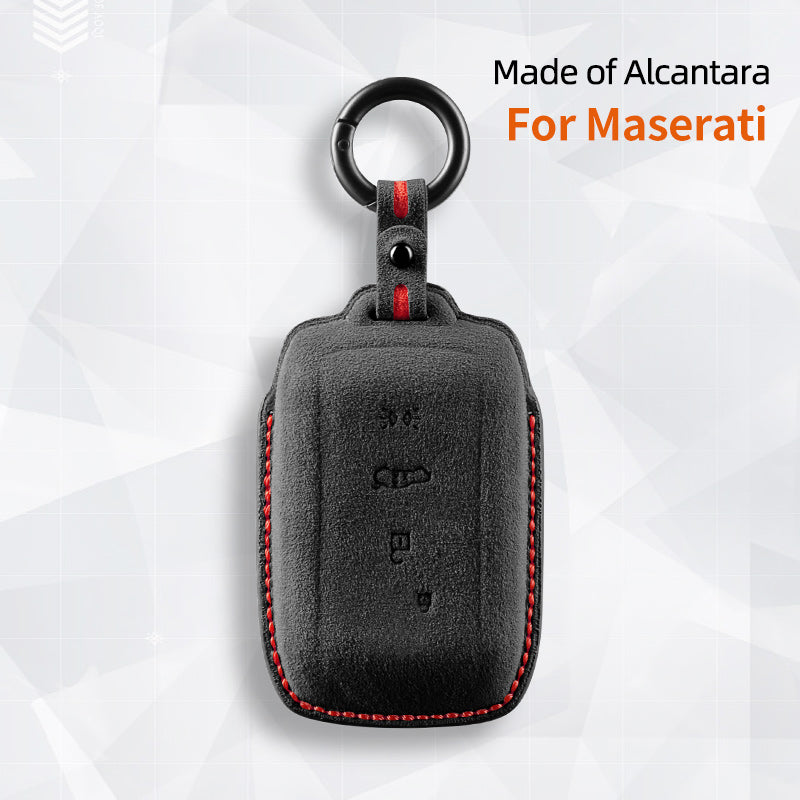 غطاء مفتاح Maserati — الكانتارا® الرسمي | Ghibli, Levante, Quattroporte & More