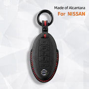 Nissan Schlüsselhülle — Offizielle Alcántara® | Patrol, Navara, Frontier & More