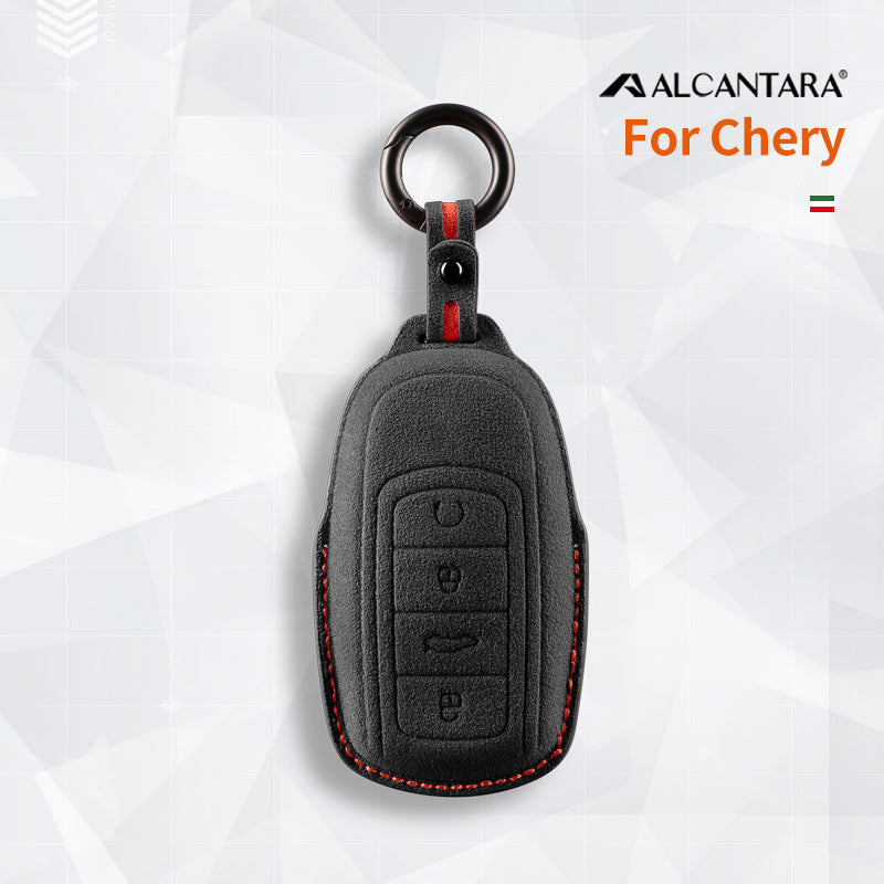 Chery Sleutelhoes — Officieel Alcántara® | Tiggo 4 Pro, Arrizo 8, Omoda C5 & More