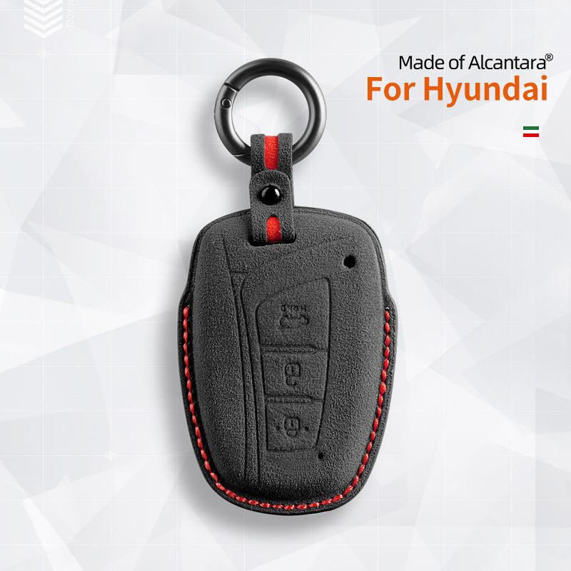 Hyundai & Genesis Key Fob Cover — Official Alcántara® | Kona, Venue, GV70 & More