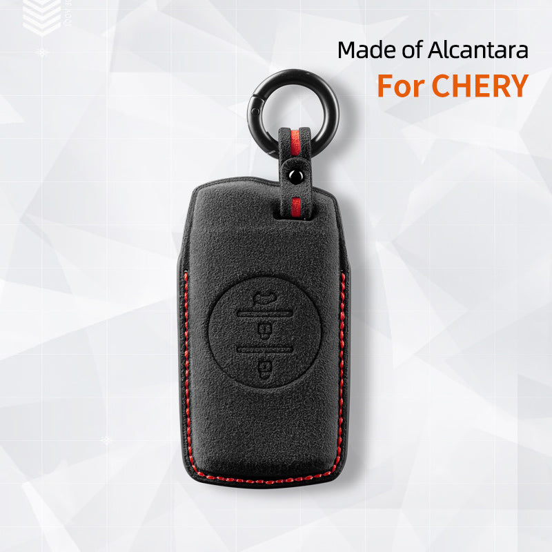 Chery Sleutelhoes — Officieel Alcántara® | Tiggo 8 Pro, Omoda 5, Tiggo 7 & More