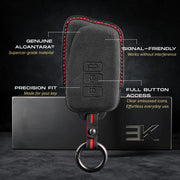 Lexus Key Fob Cover — Official Alcántara® | ES, RX, NX & More (2 Buttons)