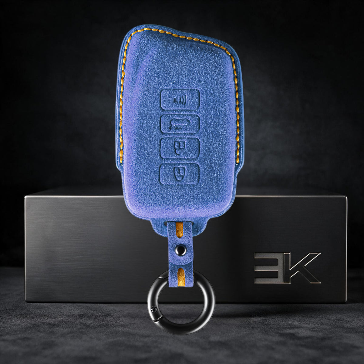 Etui Lexus — Oficjalna Alcántara® | LX, GX, LS & More (4 Buttons)