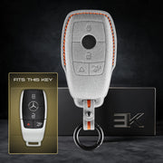 Mercedes Key Fob Cover — Official Alcántara® | GLC, GLE, GLS & More