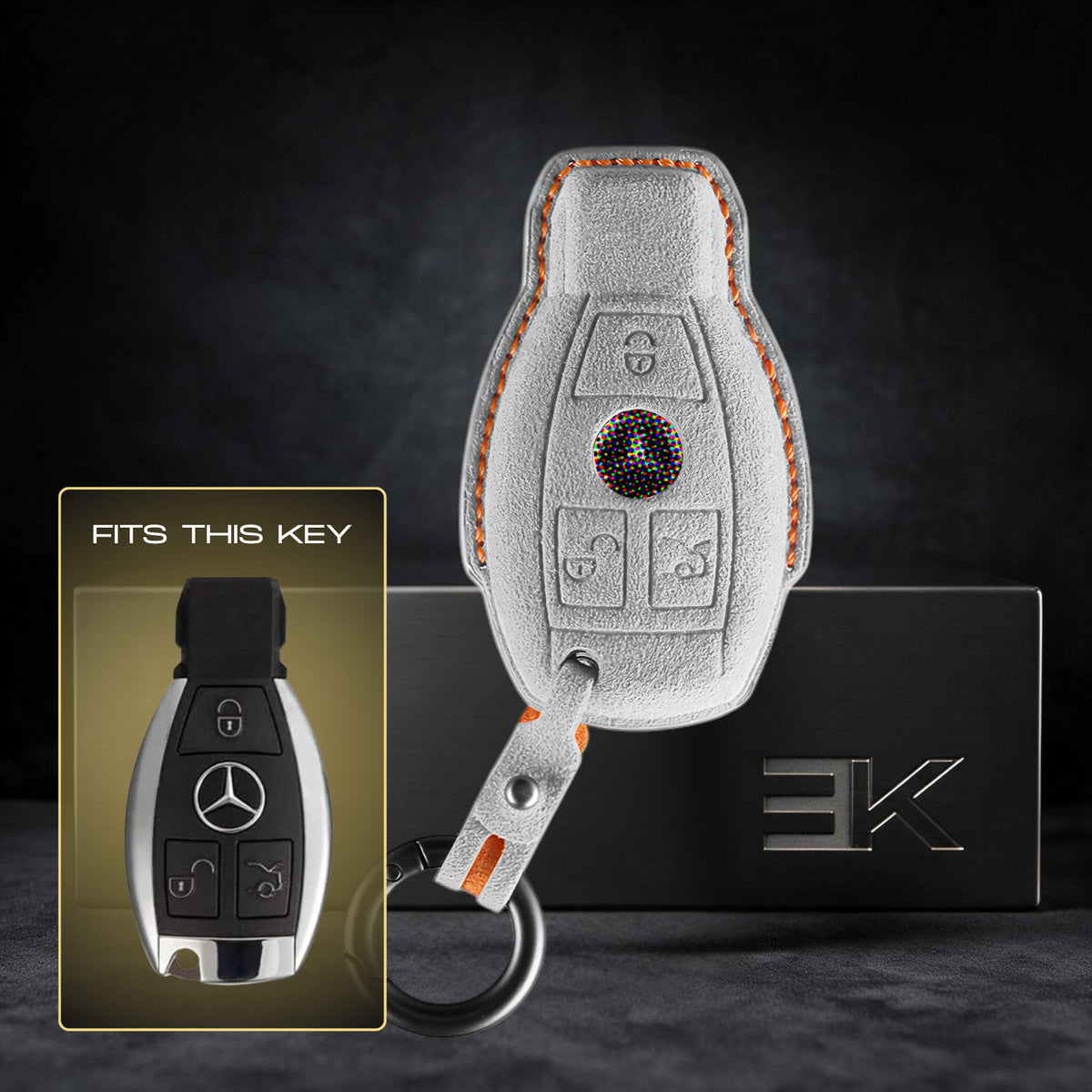 Mercedes Sleutelhoes — Officieel Alcántara® | GLA, GLB, EQA & More
