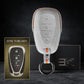 Chevrolet Key Fob Cover — Official Alcántara® | Camaro, Silverado, Tahoe, Suburban, Malibu, Equinox, Traverse, Corvette & More (4 Buttons)