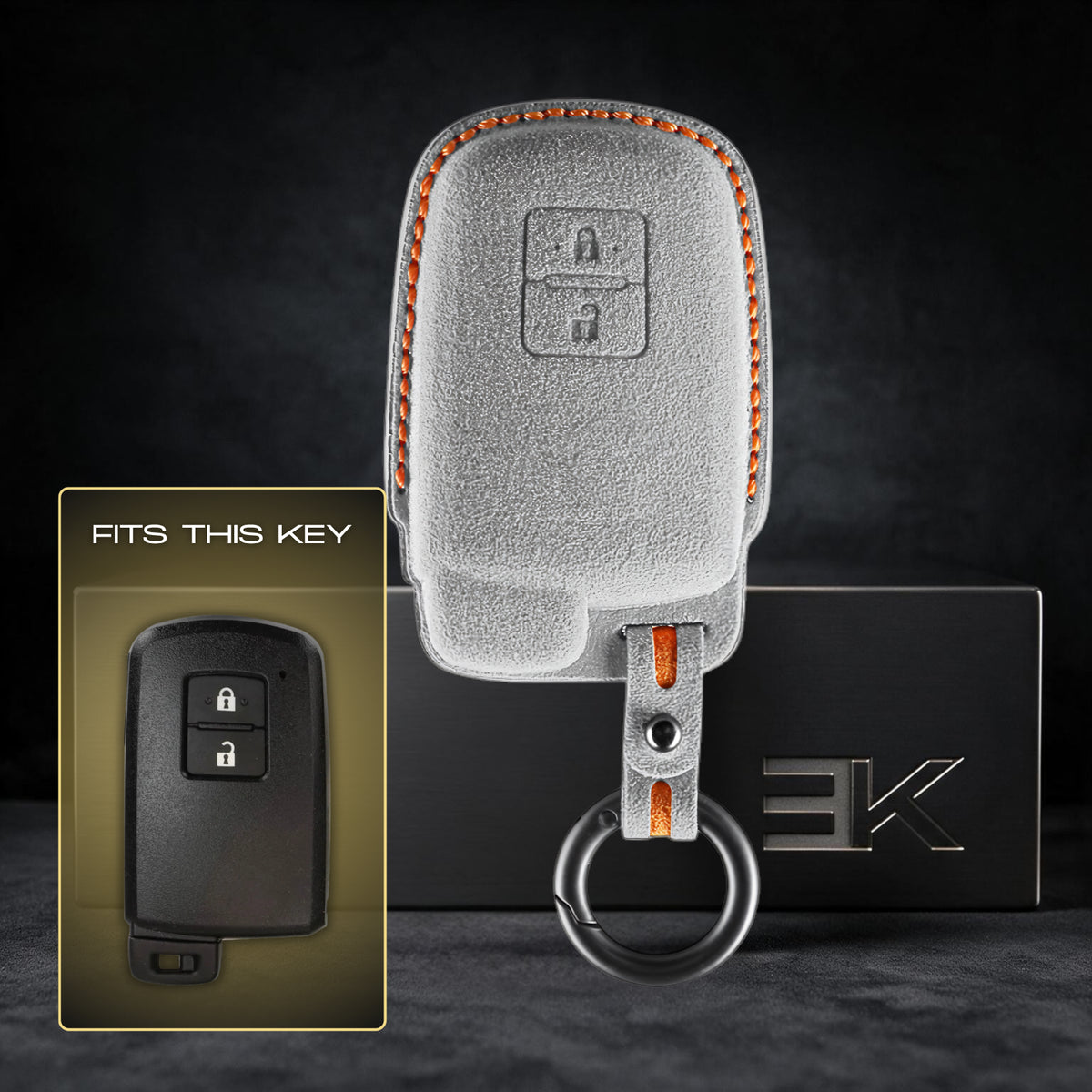 Toyota Key Fob Cover — Official Alcántara® | Yaris Cross, Corolla Cross, Veloz & More