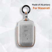 غطاء مفتاح Maserati — الكانتارا® الرسمي | Ghibli, Levante, Quattroporte & More