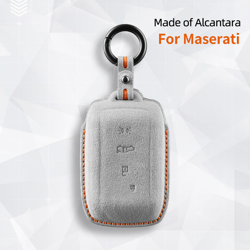 غطاء مفتاح Maserati — الكانتارا® الرسمي | Ghibli, Levante, Quattroporte & More