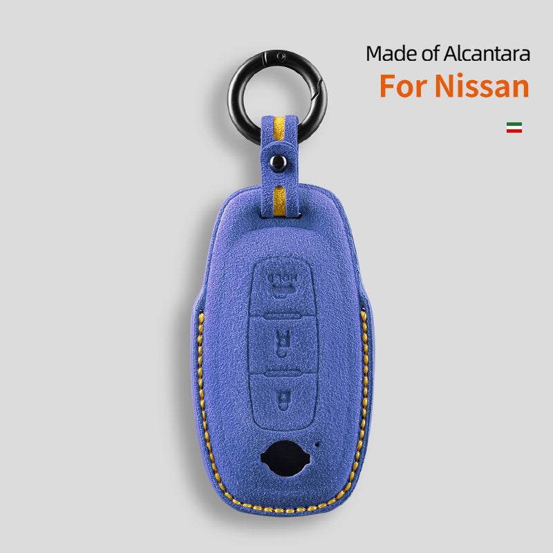Nissan Key Fob Cover — Official Alcántara® | Terra, Ariya, Leaf & More