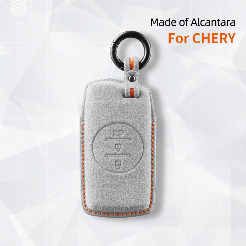 Chery Sleutelhoes — Officieel Alcántara® | Tiggo 8 Pro, Omoda 5, Tiggo 7 & More
